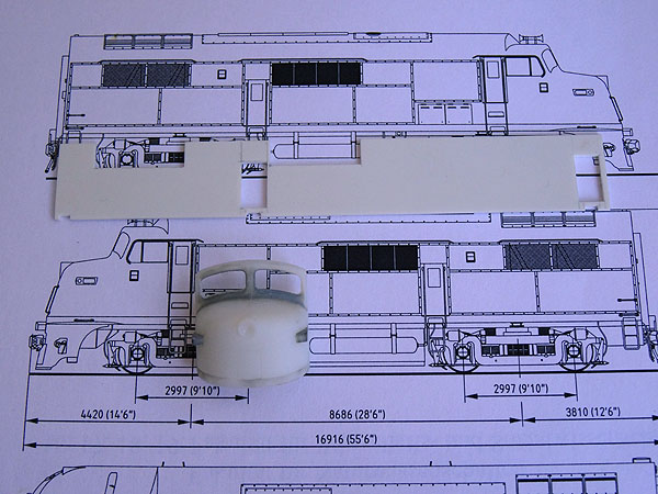 3D printed Early EMD Cab units (Surprised nobody has done it yet ...